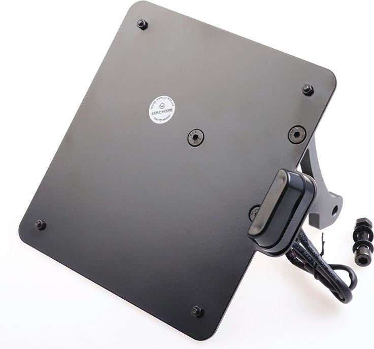 Cult-Werk HARLEY SPORTSTER S - SET LICENSE PLATE HOLDER INCL. LED LIGHTING UNIT 3IN1 (BJ. FROM 2021) | HD-SPS021-NL