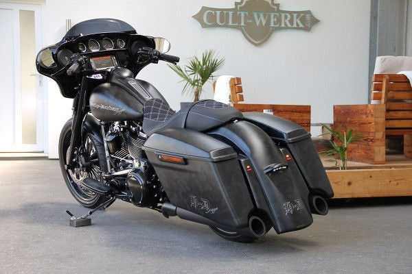 Cult-Werk Harley Touring - Rear Conversion Custom V1 (Bj. From 2009 & From 2015) | HD-TOU021