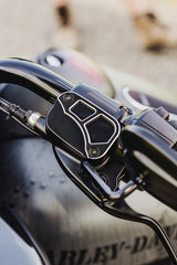 Cult-Werk HARLEY TOURING - BRAKE AND CLUTCH CYLINDER COVER RACING (FROM 2014 WITH HYDRAULIC CLUTCH) | HD-TOU038