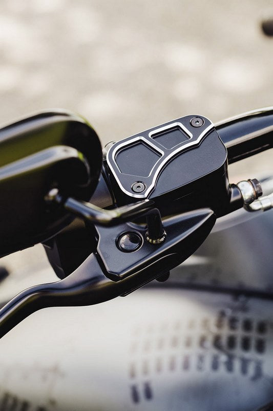 Cult-Werk HARLEY TOURING - BRAKE AND CLUTCH CYLINDER COVER RACING (FROM 2014 WITH HYDRAULIC CLUTCH) | HD-TOU038