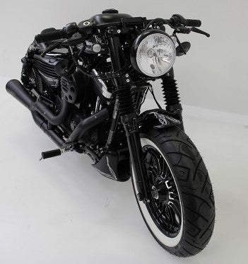 Cult-Werk HARLEY SPORTSTER - 7" Scheinwerfer (schwarz mit Klarglas) | HD-UNI004