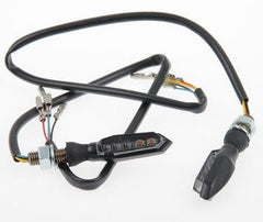 Cult-Werk HARLEY - LED Rücklicht / Blinker 3 in 1 (schwarz mit getöntem Glas) | HD-UNI005