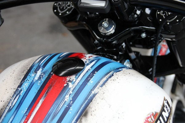 Cult-Werk HARLEY - Tankdeckel PopUp Ultraflat (schwarz) | HD-UNI009