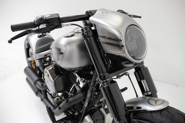 Cult-Werk HARLEY - Blinkerhalter vorne (abgewinkelt) | HD-UNI018