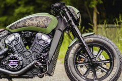 Cult-Werk INDIAN SCOUT - FRONT FENDER OLD SCHOOL (BJ. SCOUT MODELS FROM 2015) | IN-SCO002