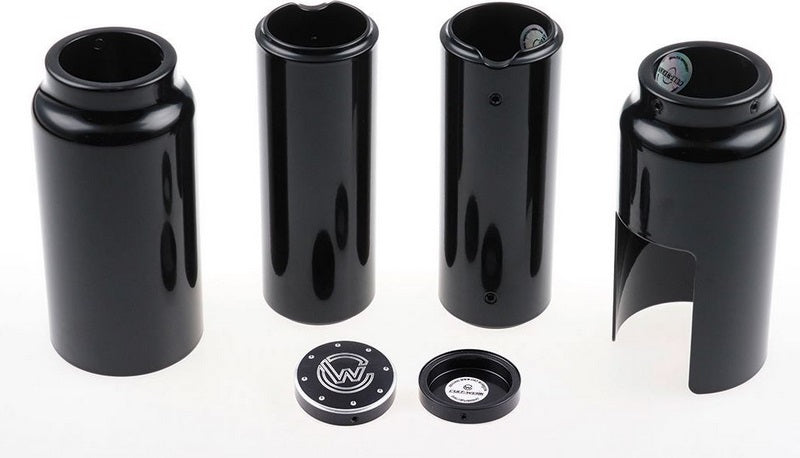 Cult-Werk INDIAN SCOUT - FORK COVER KIT "LONG VERSION" (BJ. BOBBER FROM 2018, WITH MILLING) | IN-SCO010