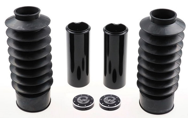 Cult-Werk INDIAN SCOUT - FORK COVER KIT "LONG VERSION" (BJ. BOBBER FROM 2018, WITH MILLING) | IN-SCO011