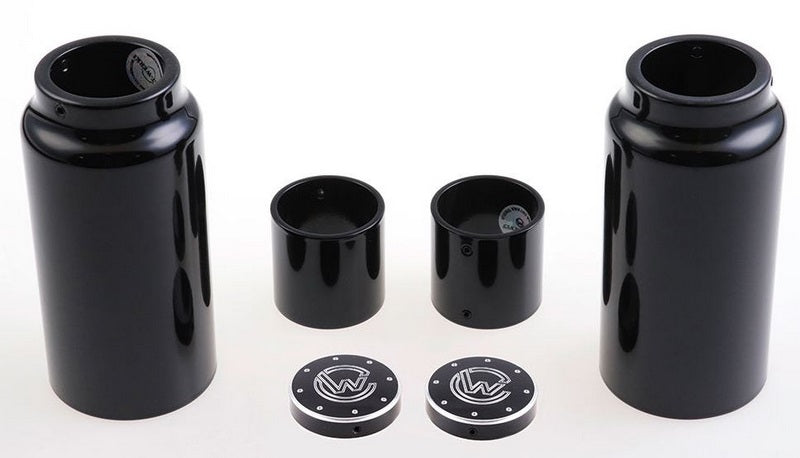Cult-Werk INDIAN SCOUT - FORK COVER KIT "SHORT VERSION" (BJ. BOBBER FROM 2018, WITH MILLING) | IN-SCO014
