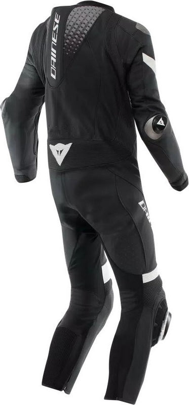Dainese LAGUNA SECA 6 PERF 1PC LEATHER SUIT, BLACK/WHITE/ANTHRACITE | 2015100062-F13