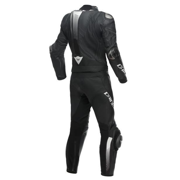 Dainese Laguna Seca 5 2Pcs Leather Suit Perf Black/Black/White | 201513482-948
