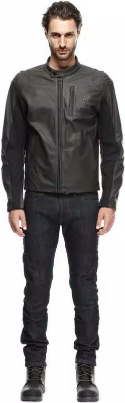 Dainese ISTRICE PERF. LEATHER JACKET, DARK-BROWN | 2015300007-005