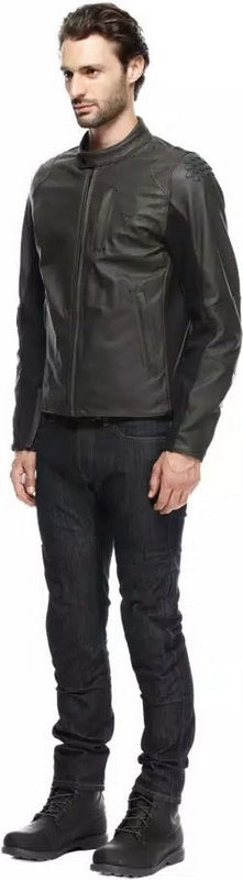 Dainese ISTRICE PERF. LEATHER JACKET, DARK-BROWN | 2015300007-005