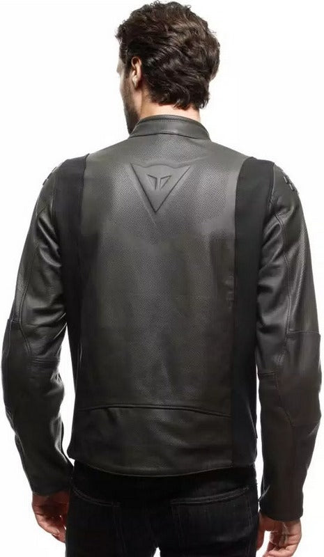 Dainese ISTRICE PERF. LEATHER JACKET, DARK-BROWN | 2015300007-005
