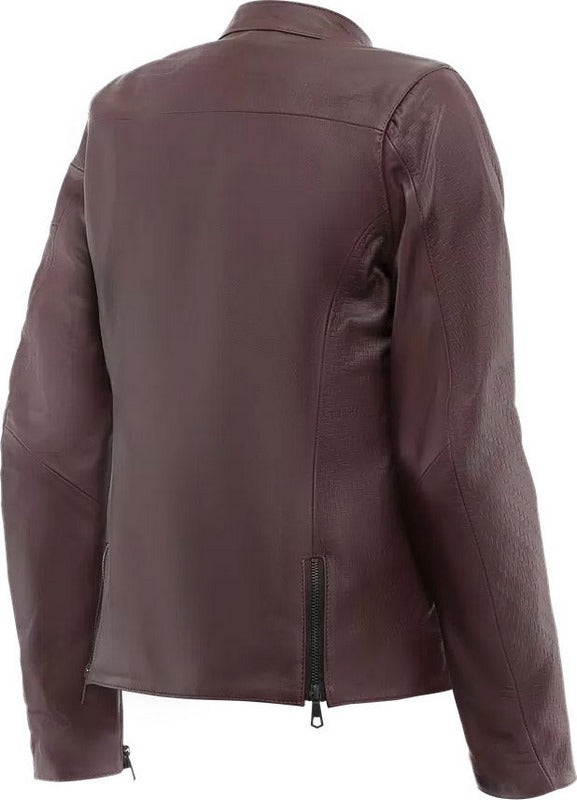 Dainese ITINERE LEATHER JACKET WMN, BORDEAUX | 2015300021-035