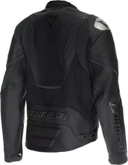 Dainese RACING 5 LEATHER JACKET, BLACK/BLACK/BLACK | 2015300031-691