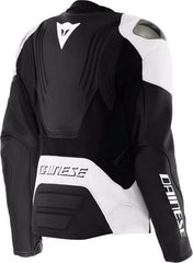 Dainese RACING 5 LEATHER JACKET WMN, BLACK/WHITE | 2015300034-622