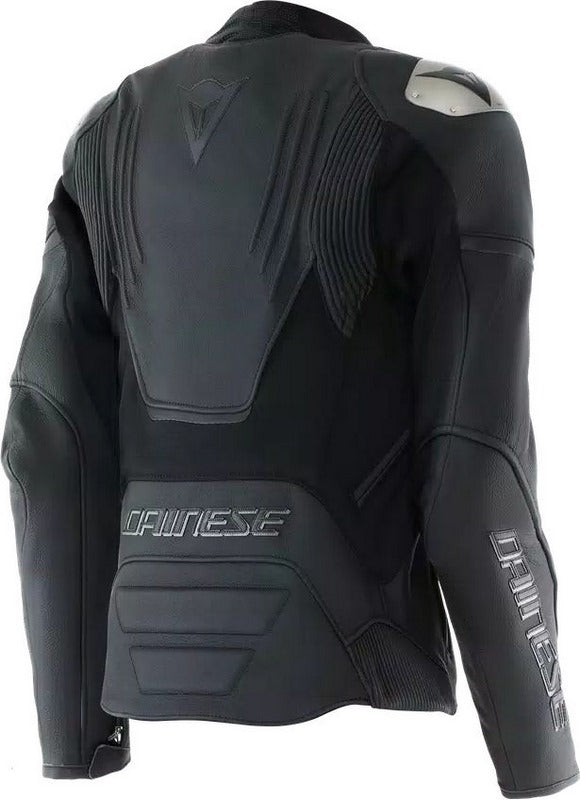 Dainese RACING 5 LEATHER JACKET WMN, BLACK/BLACK | 2015300034-631