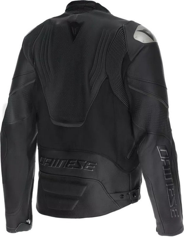 Dainese RACING 5 S/T PERF. LEATHER JACKET, BLACK/BLACK/BLACK | 2015300062-691
