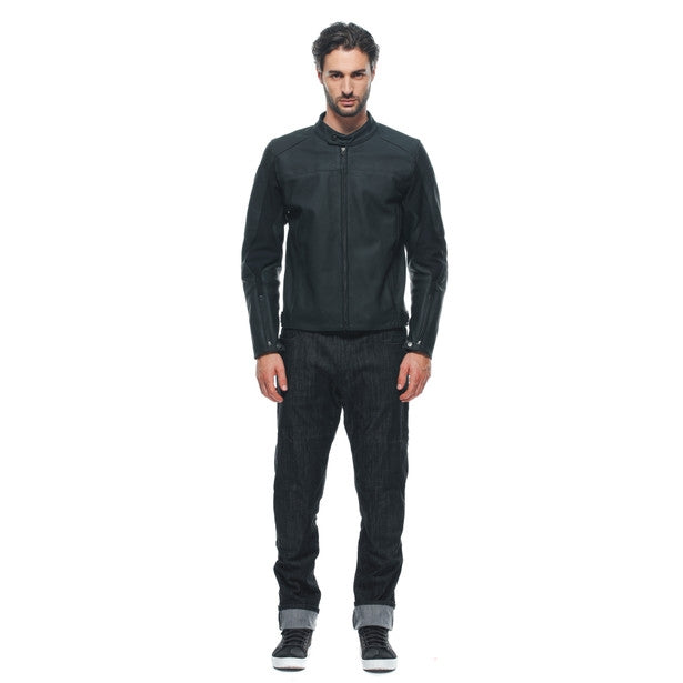 Dainese Razon 2 Perf. Leather Jacket Black | 201533886-001