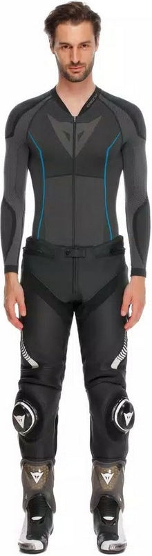 Dainese SUPER SPEED LEATHER PANTS, BLACK/WHITE | 2015500001-622