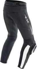 Dainese SUPER SPEED LEATHER PANTS, BLACK/WHITE | 2015500001-622