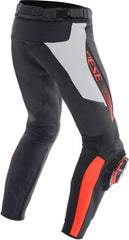 Dainese SUPER SPEED PERF. LEATHER PANTS, BLACK/WHITE/RED-FLUO | 2015500007-N32