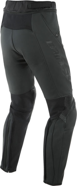 Dainese PONY 3 S/T LEATHER PANTS, BLACK-MATT | 201553716076009