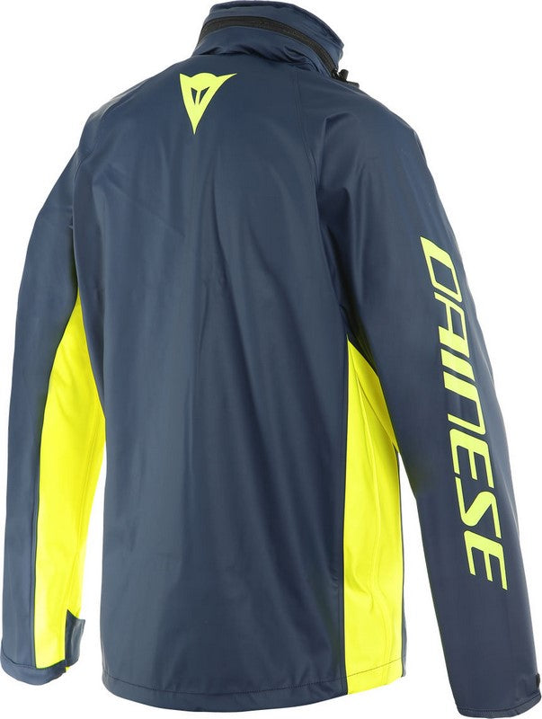 Dainese STORM 2 UNISEX JACKET, BLACK-IRIS/FLUO-YELLOW | 20163429787E006