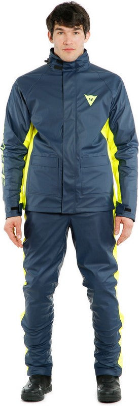 Dainese STORM 2 UNISEX JACKET, BLACK-IRIS/FLUO-YELLOW | 20163429787E006