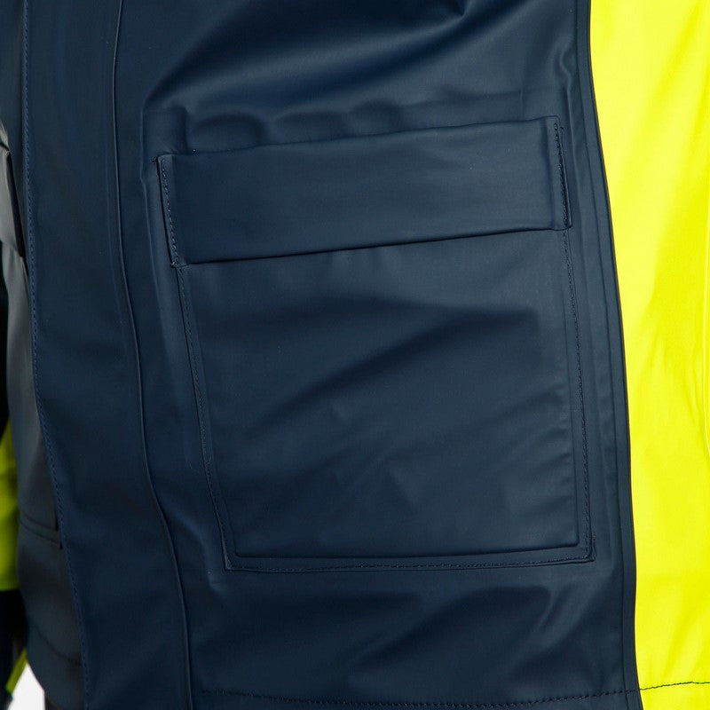 Dainese STORM 2 UNISEX JACKET, BLACK-IRIS/FLUO-YELLOW | 20163429787E006