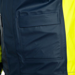 Dainese STORM 2 UNISEX JACKET, BLACK-IRIS/FLUO-YELLOW | 20163429787E006