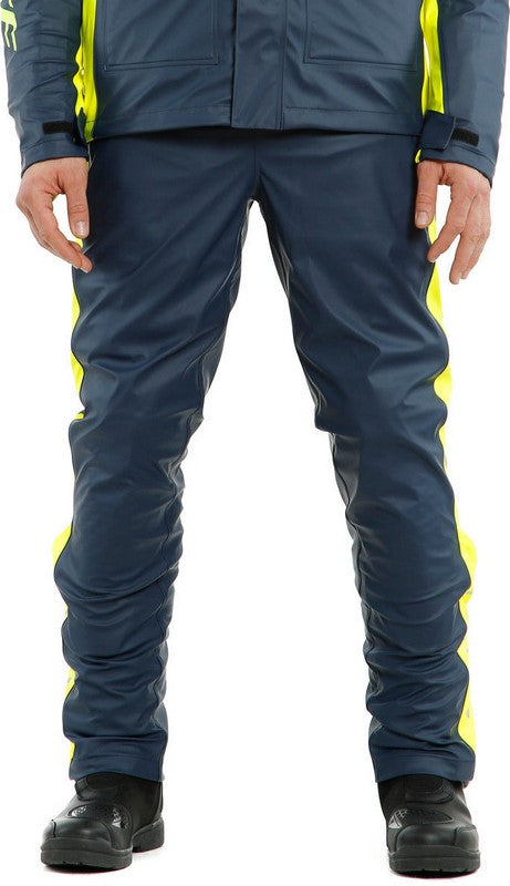 Dainese STORM 2 UNISEX PANTS, BLACK-IRIS/FLUO-YELLOW | 20163429887E006