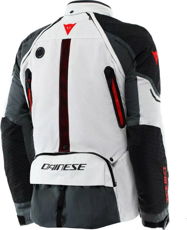 Dainese SUPER ADVENTURE ABSOLUTESHELL JACKET, GLACIER-GREY/IRON-GATE/RED | 2016500012-29J