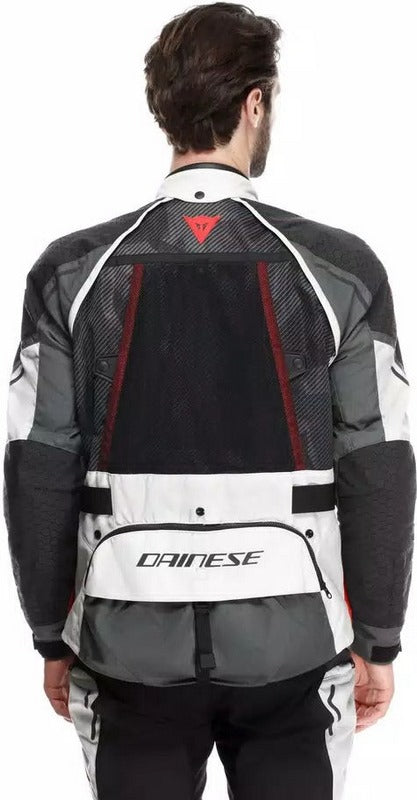Dainese SUPER ADVENTURE ABSOLUTESHELL JACKET, GLACIER-GREY/IRON-GATE/RED | 2016500012-29J