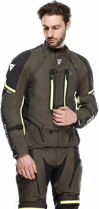 Dainese SUPER ADVENTURE ABSOLUTESHELL JACKET, TARMAC/BLACK/FLUO YELLOW | 2016500012-39J