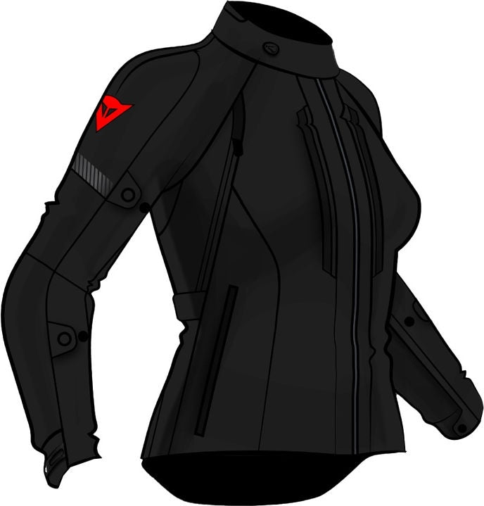 Dainese MANGEN ABSØLUTESHELL PRO JACKET WMN, BLACK/BLACK | 2016500014-631