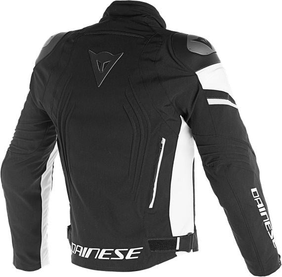 Dainese  RACING 3  D-DRY JACKET ,  BLACK/BLACK/WHITE | 201654605-948