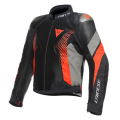 Dainese Super Rider 2 Absoluteshell Jacket Black/Dark-Gull-Gray/Fluo-Red | 201654630-85I