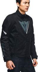 Dainese VELOCE D-DRY JACKET, BLACK/CHARCOAL-GRAY/WHITE | 20165463124G008