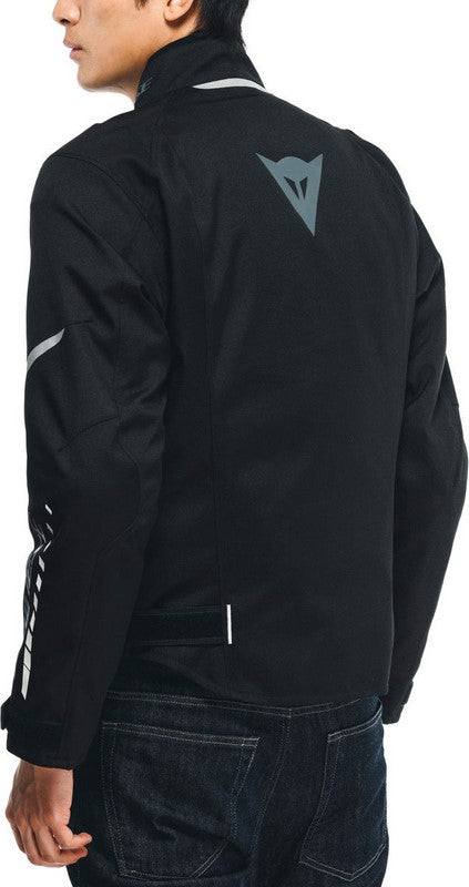 Dainese VELOCE D-DRY JACKET, BLACK/CHARCOAL-GRAY/WHITE | 20165463124G008