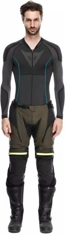Dainese SUPER ADVENTURE ABSOLUTESHELL PANTS, BLACK/TARMAC/FLUO YELLOW | 2016700006-40J