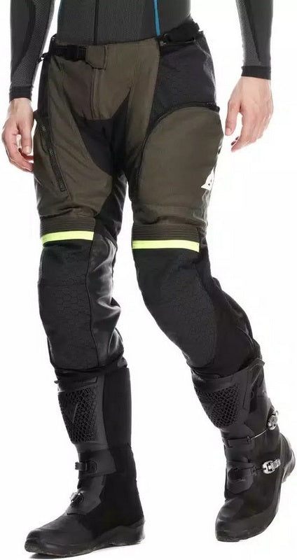Dainese SUPER ADVENTURE ABSOLUTESHELL PANTS, BLACK/TARMAC/FLUO YELLOW | 2016700006-40J