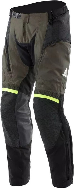 Dainese SUPER ADVENTURE ABSOLUTESHELL PANTS, BLACK/TARMAC/FLUO YELLOW | 2016700006-40J