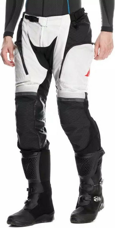 Dainese SUPER ADVENTURE ABSOLUTESHELL PANTS, BLACK/GLACIER-GREY/RED | 2016700006-Y22
