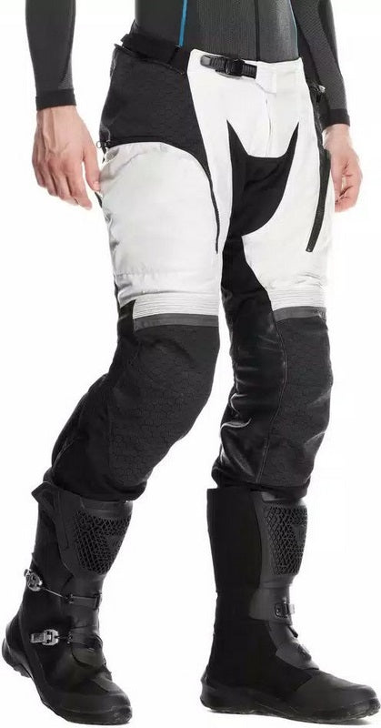 Dainese SUPER ADVENTURE ABSOLUTESHELL PANTS, BLACK/GLACIER-GREY/RED | 2016700006-Y22