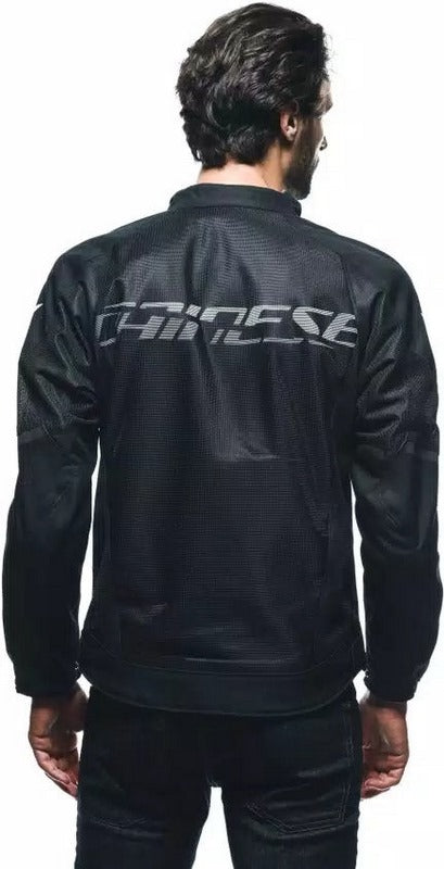 Dainese HEROSPHERE AIR TEX JACKET, BLACK/WHITE DIAMOND | 2017300005-10J