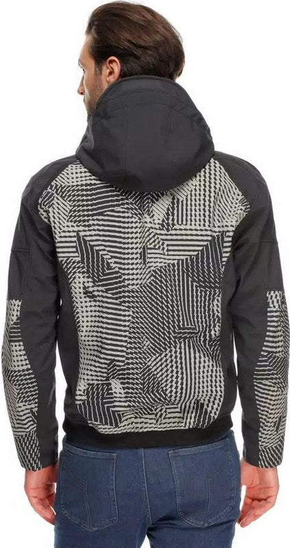 Dainese IGNITE 2 TEX JACKET, BLACK/MOSS GRAY | 2017300019-27O