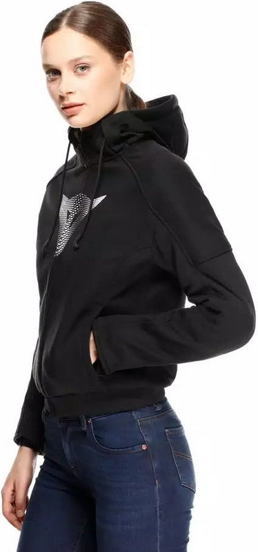 Dainese DAEMON-X SAFETY HOODIE FULL ZIP WMN, BLACK | 2017300022-001