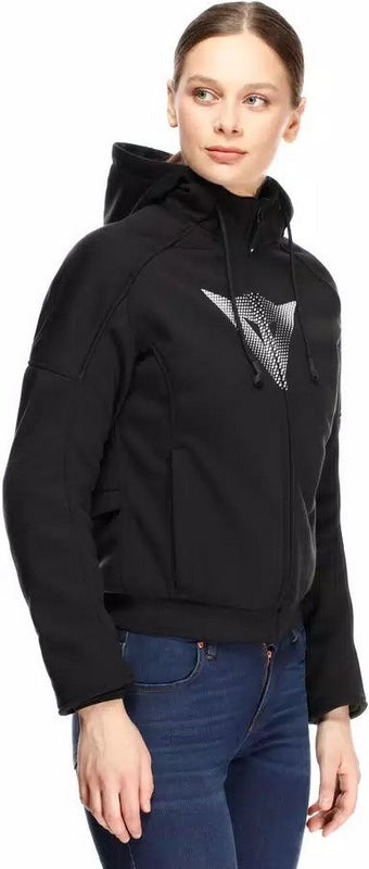 Dainese DAEMON-X SAFETY HOODIE FULL ZIP WMN, BLACK | 2017300022-001