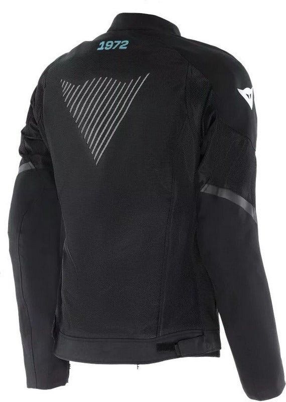 Dainese HEROSPHERE AIR TEX JACKET WMN, BLACK/GRAY/LIGHT GREEN | 2017300032-45O